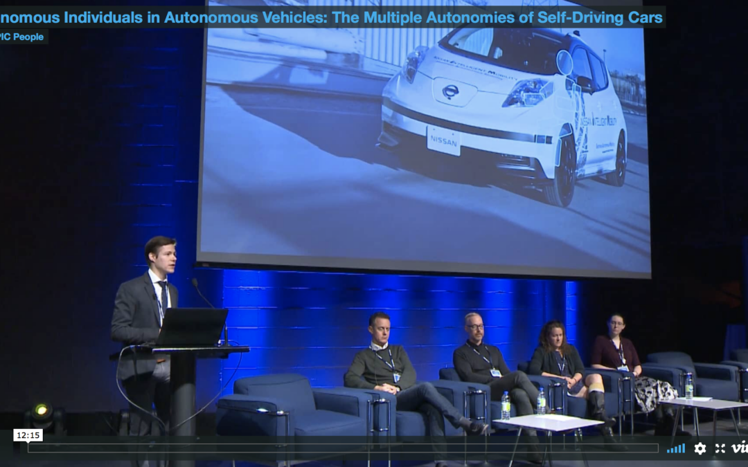 Autonomous Individuals in Autonomous Vehicles: The Multiple Autonomies of Self-Driving Cars