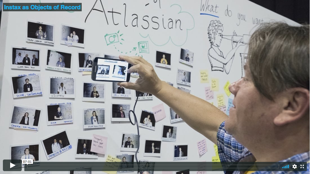 Instax as Objects of Record