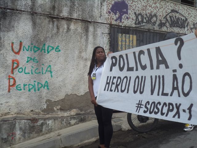 Police—Hero or villain? Complexo Do Alemão, Catalytic Communities via Flickr, CC BY-NC-SA 2.0
