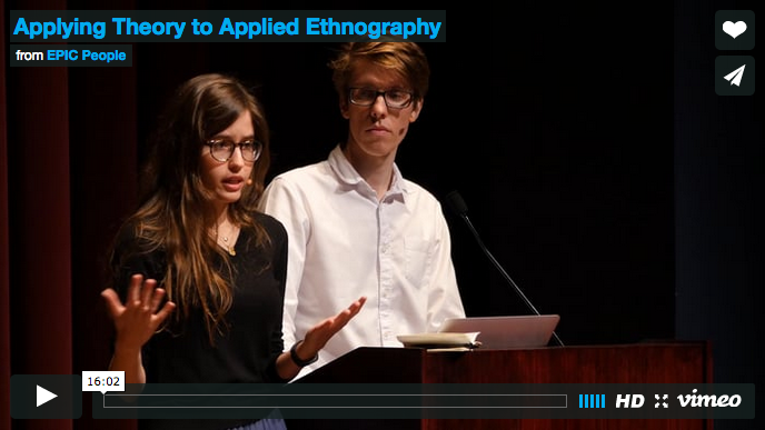 Applying Theory to Applied Ethnography