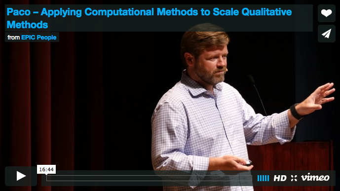 Paco – Applying Computational Methods to Scale Qualitative Methods