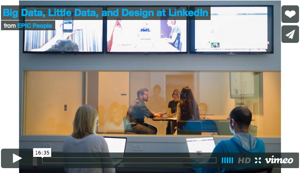 Little Data, Big Data and Design at LinkedIn