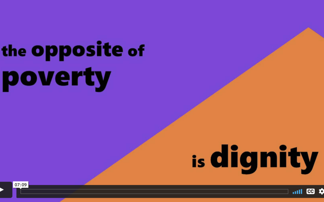 Scaling Dignity: An Antidote to Poverty?
