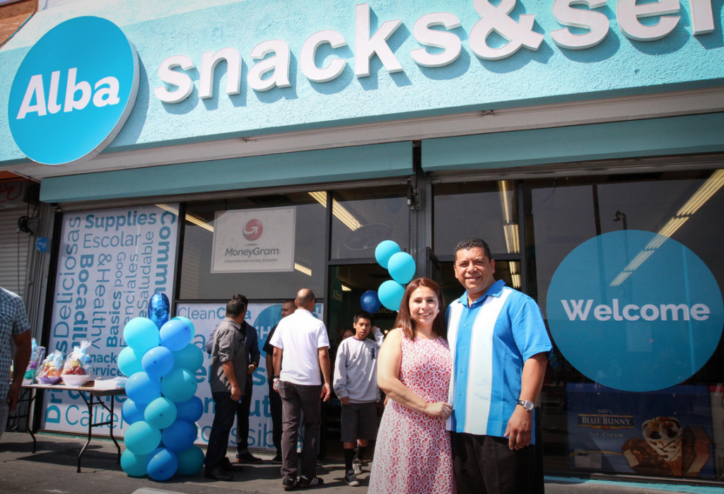 storefront, Alba Snacks & Services