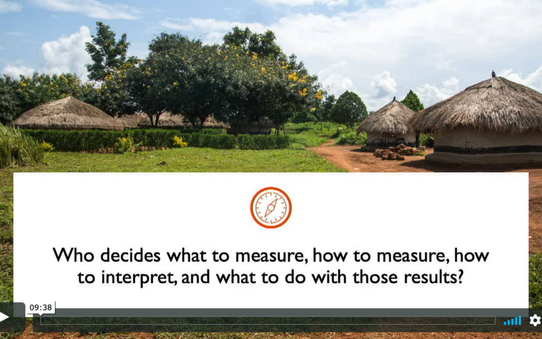 Weighing Decisions in Monitoring and Evaluation of Clean Cookstoves