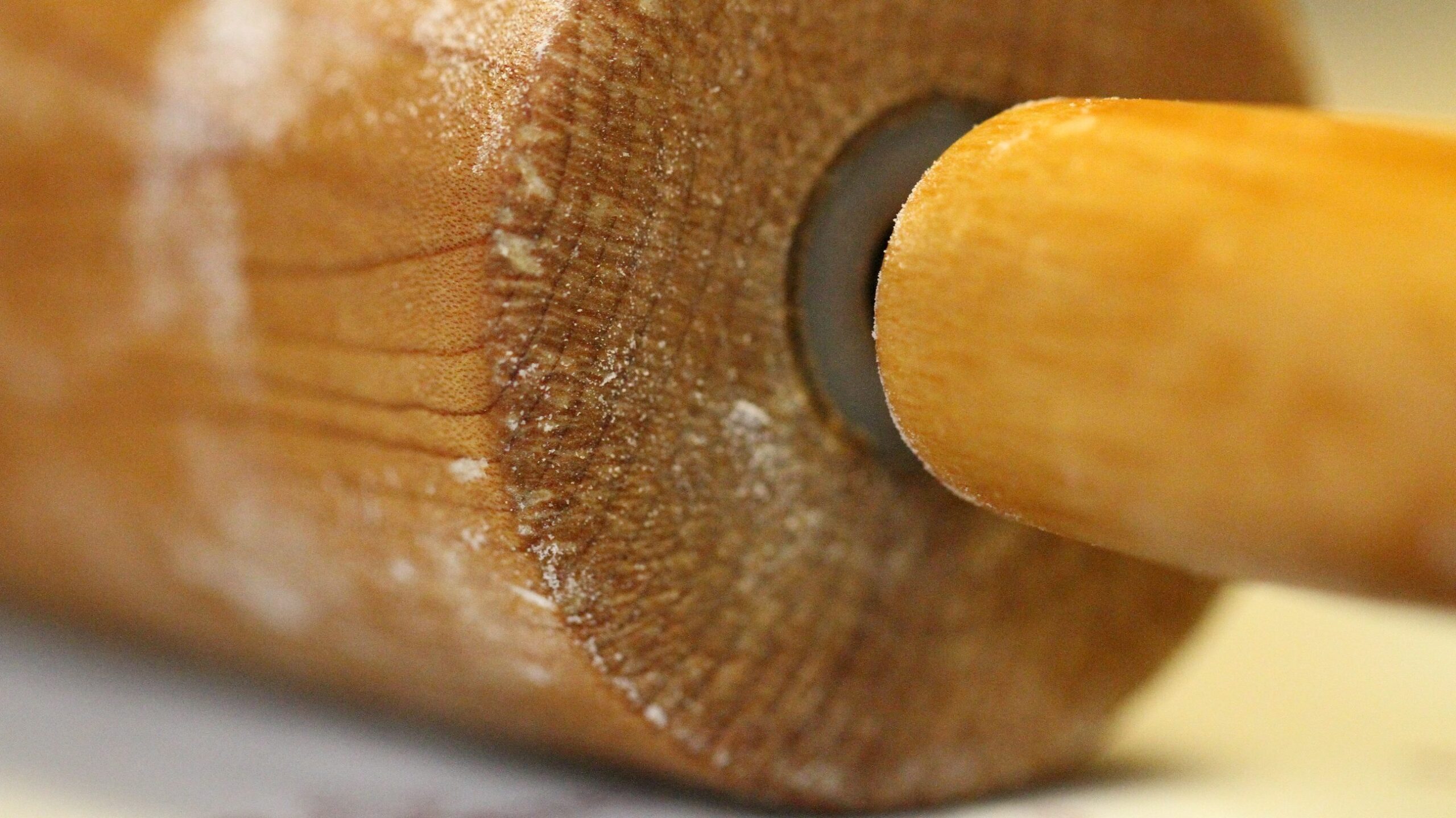 Wooden rolling pin #1 by photochem_PA via flickr, CC BY 2.0