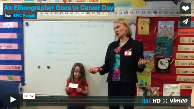 An Ethnographer Goes To Career Day