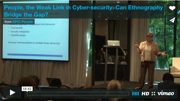 People, the Weak Link in Cyber-security: Can Ethnography Bridge the Gap?