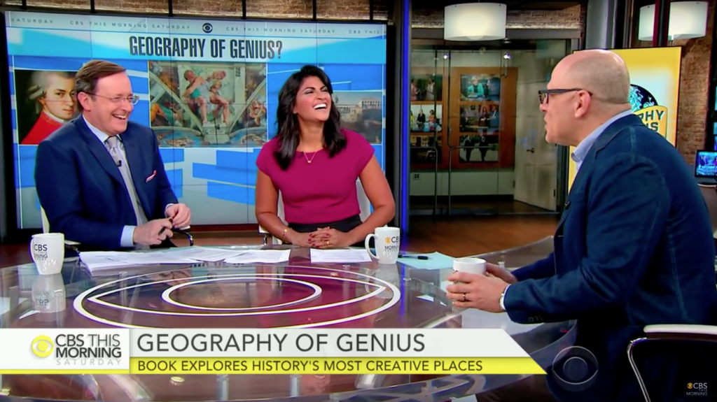 Eric Weiner discusses his book on CBS This Morning